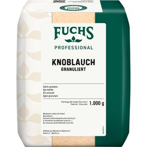 Fuchs-Professional Knoblauch Granulat, getrocknet, im Beutel, 1 kg