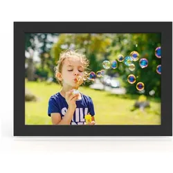 Wozinsky WRC-32 10,1" Digitaler Bilderrahmen mit Frameo 32GB App - Schwarz (10.10", 1280 x 800 Pixel), Digitaler Bilderrahmen, Schwarz