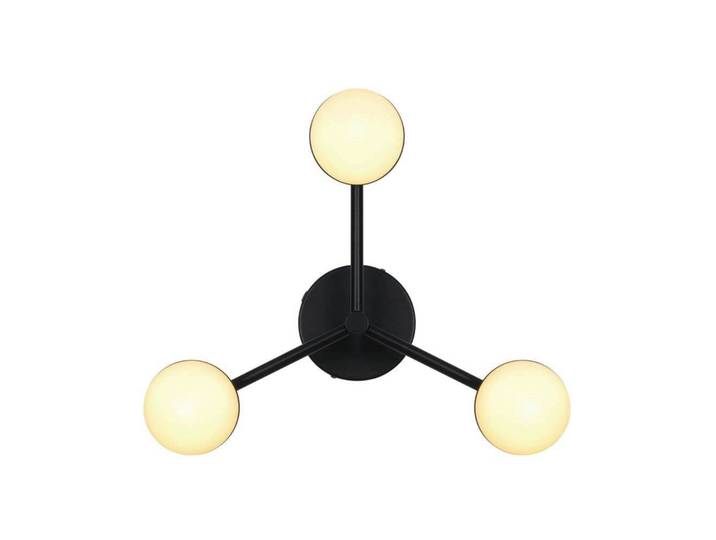 Plafonnier Contina noir - Nordlux - Salon / séjour - Scandinave - Métal - Multi-ampoules