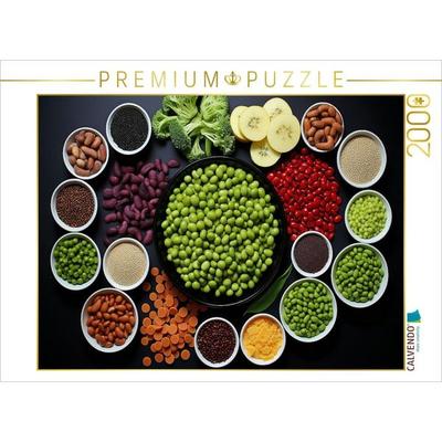 CALVENDO Puzzle Hülsenfrüchte schön angeordnet | 2000 Teile Lege-Größe 90x67cm Foto-Puzzle für glückliche Stunden