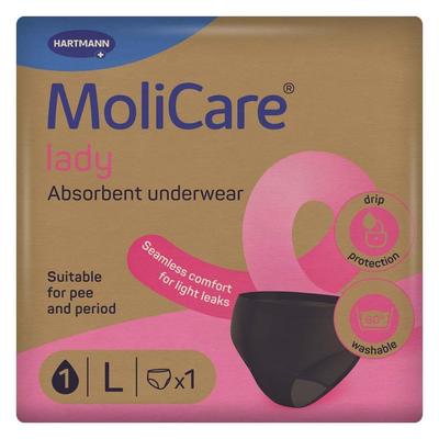 MoliCare lady absorbent underwear Gr. L 1 St Inkontinenzslip
