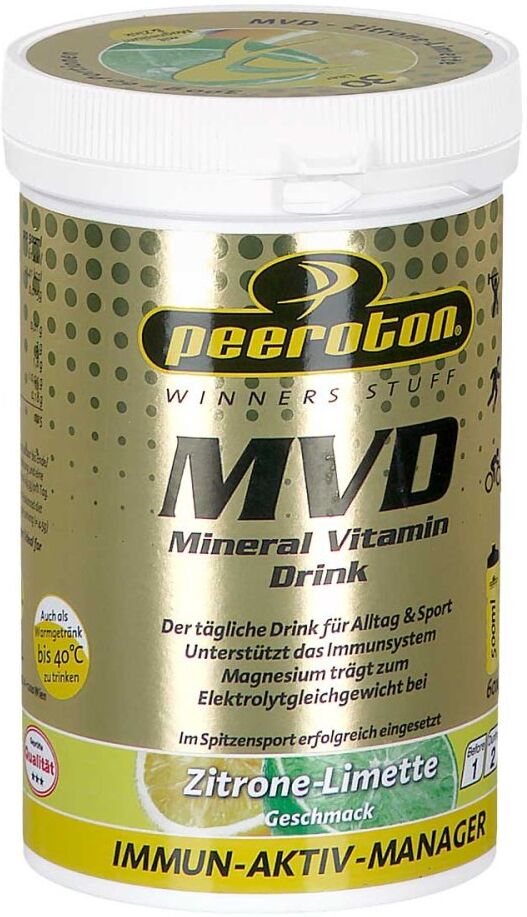 Peeroton MVD Mineral Vitamin Drink Limette Zitrone 300g