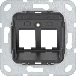 Gira Modular Jack 9 2-fach Unterputz Tragring 560900