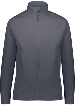 Holloway 229521 Featherlight Soft Shell Jacket in Carbon size Large   Polyester