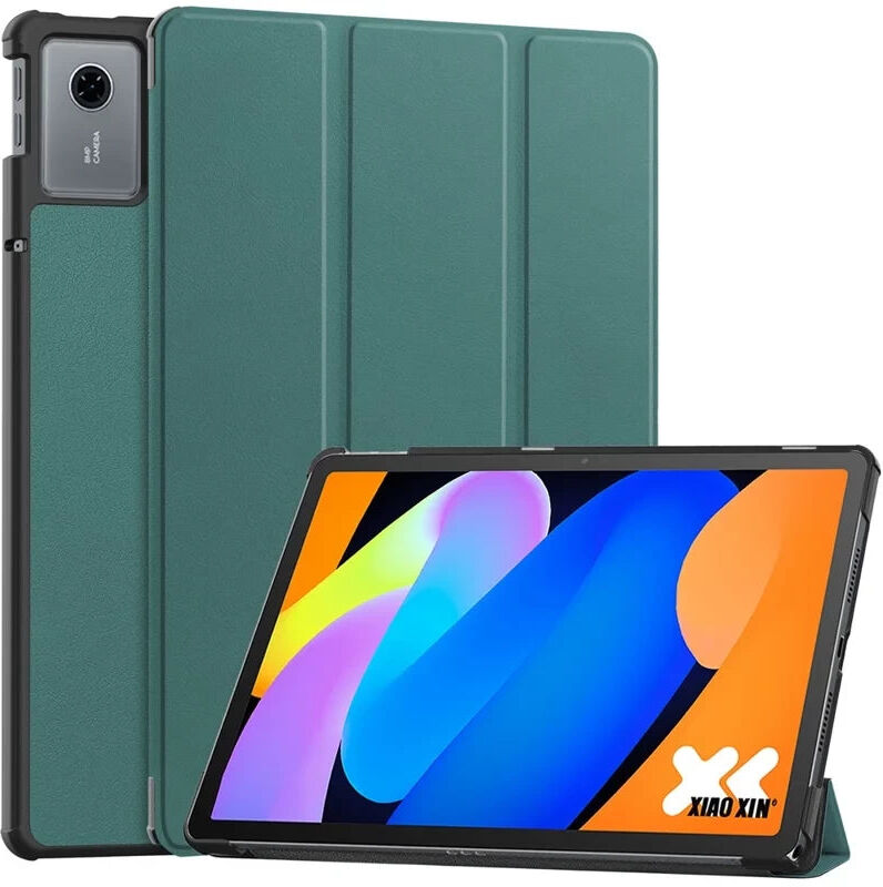 Lenovo Idea Tab 11 EIDERWOOD Kunstlæder Flip Cover - Grøn