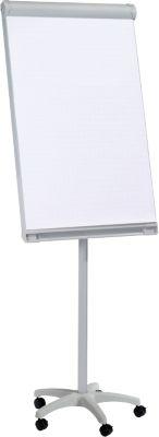 Franken Flipchart PRO Mobil FC41, 5 Rollen, höhenverstellbar, magnethaftend, Ablageschale, Tafel 670 x 950 mm