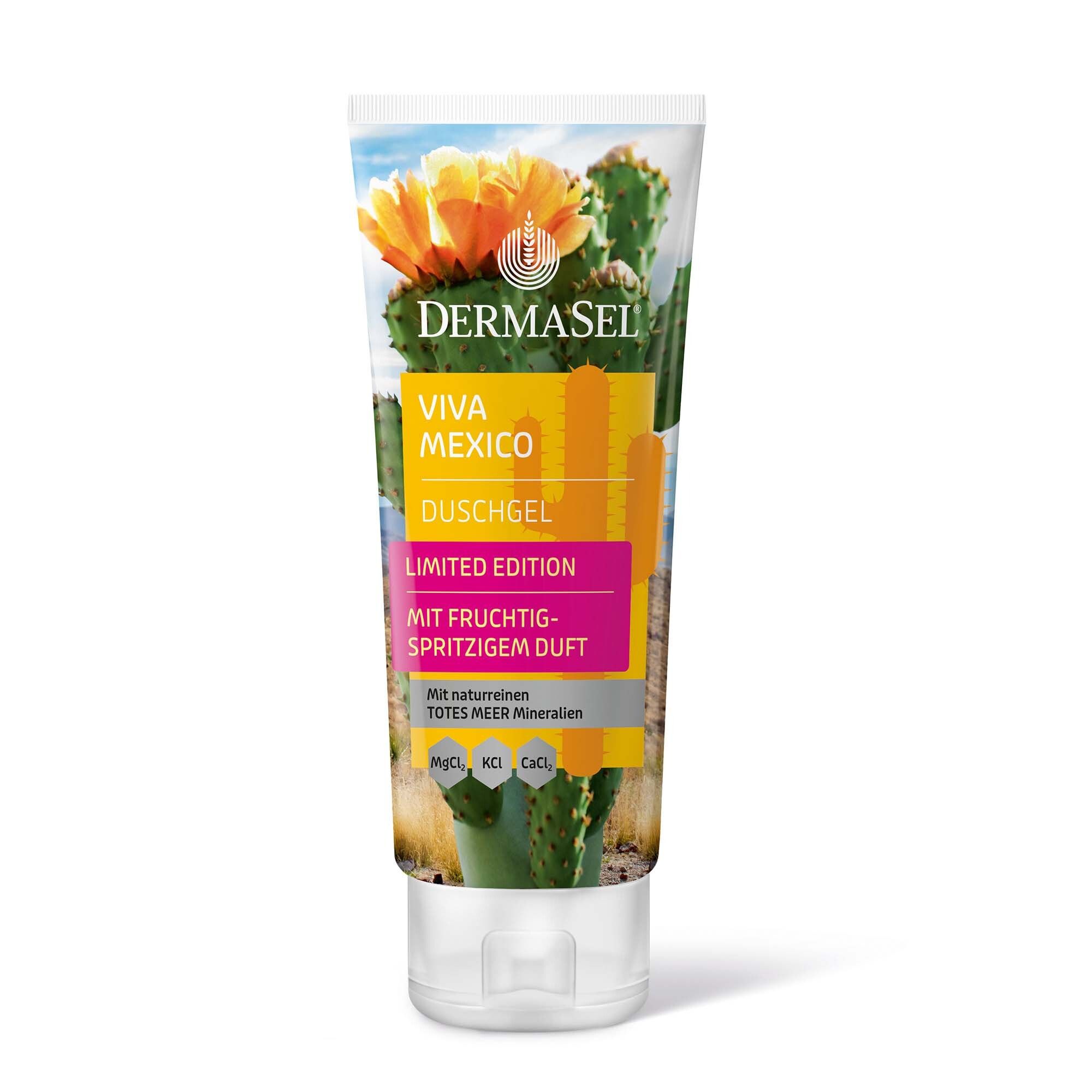 Dermasel Totes Meer Duschgel Viva Mexico lim.Edit. 100 ml