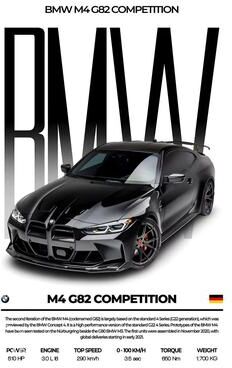 Inspired Finds Black Famous Cars Canvas Wall Art Print For Modern Home Decoration, Automotive Racing Poster m3 G80 Competition Grey Front 15.75x23.62in Unframed