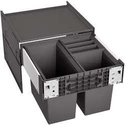Blanco Select II 50/2, Abfalleimer, Schwarz