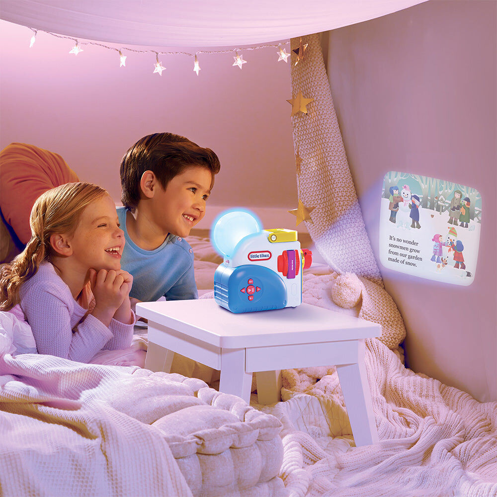 Little Tikes Story Dream Machine Snowy Day Collection - 3 Storybooks & Snowman Audio-Play Character - Ages 3 and Up - Interactive Storytelling System