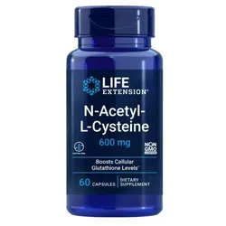 Life Extension N-Acetyl-L-Cysteine 600 mg 60 Kapseln