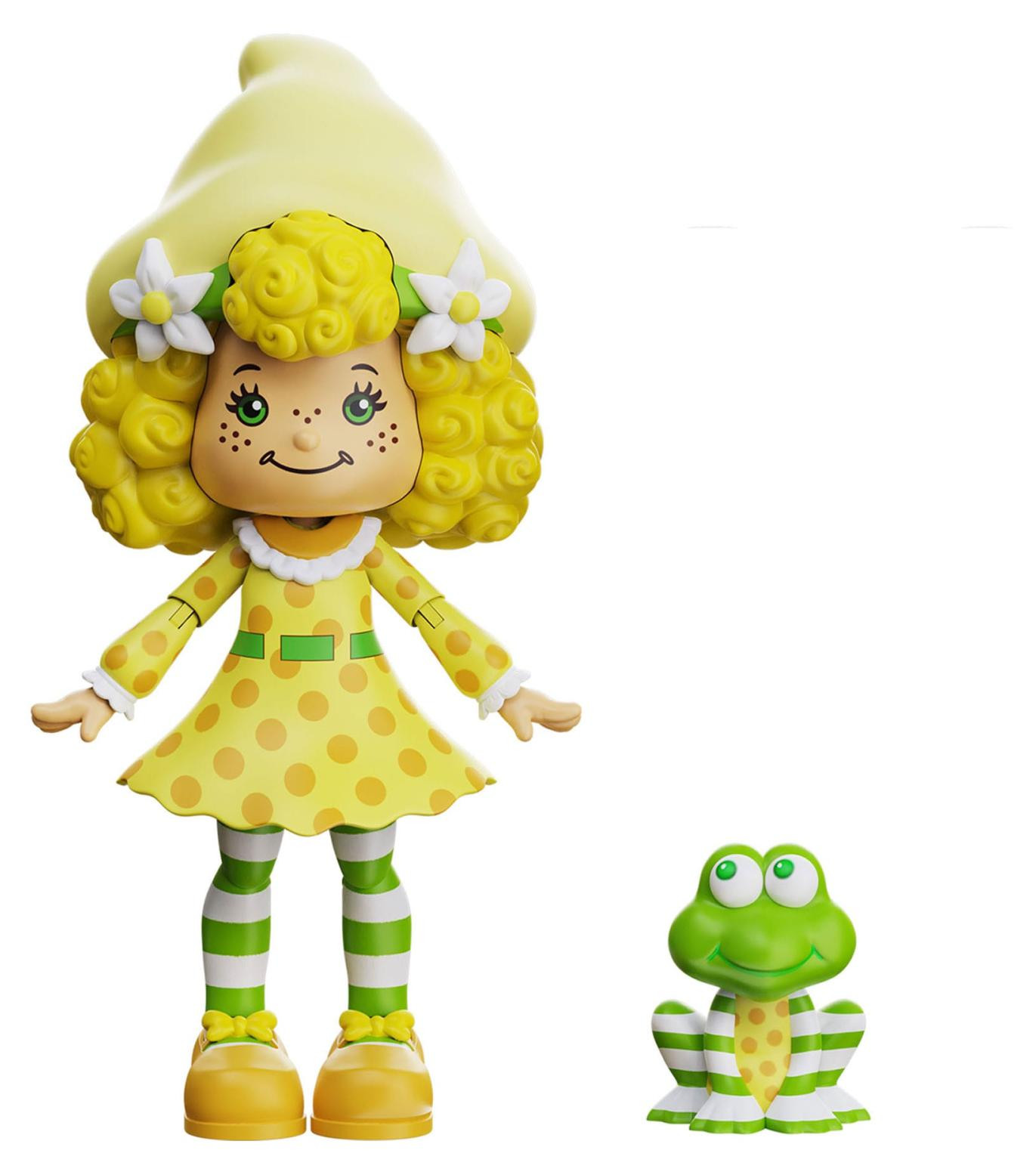 Boss Fight Studio Emily Erdbeer actiefiguurtjes: Lemon Meringue en Frappe Frog