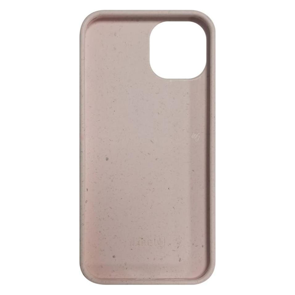 iLike iPhone 14 Silicone plastic case Eco Print Design (Apple iPhone 14) (ILIAP14EBWB)