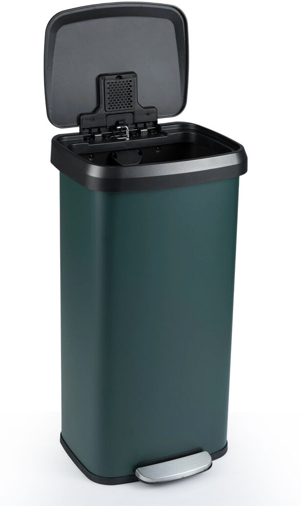 casart Stainless Steel Waste Bin Green