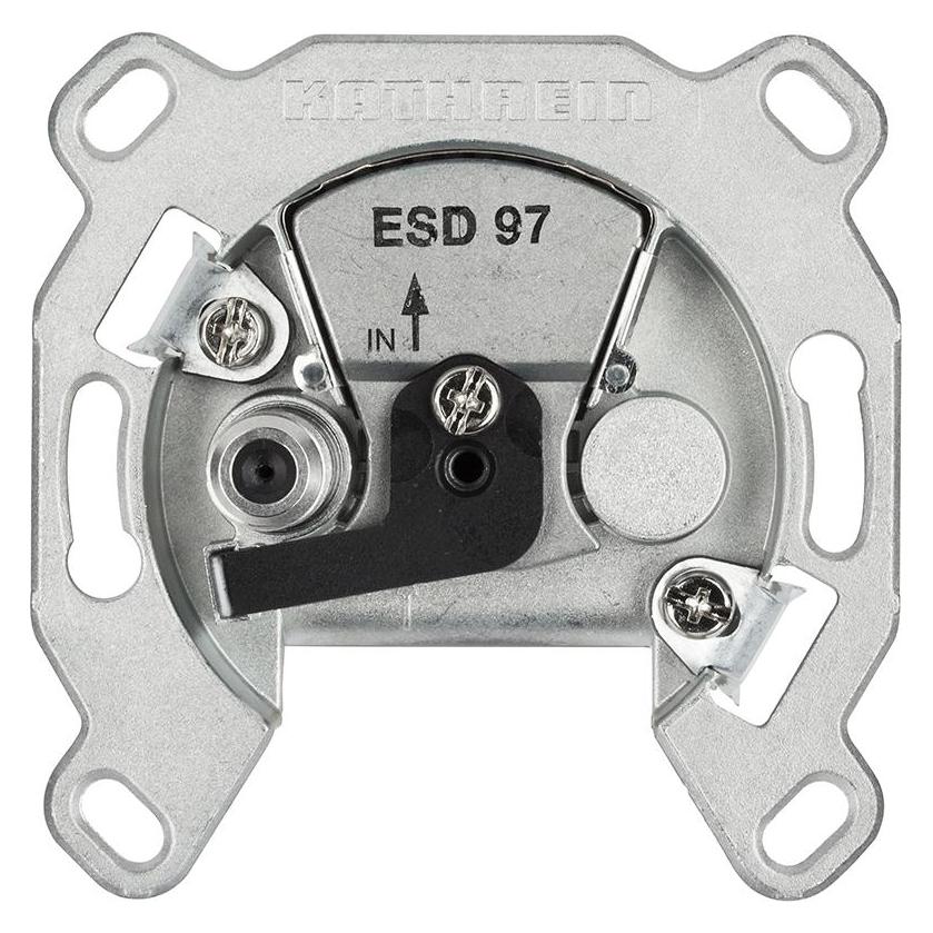 Kathrein ESD 97 Breitband 1fach Einzelanschlussdose (Antennendose) (ESD 97)