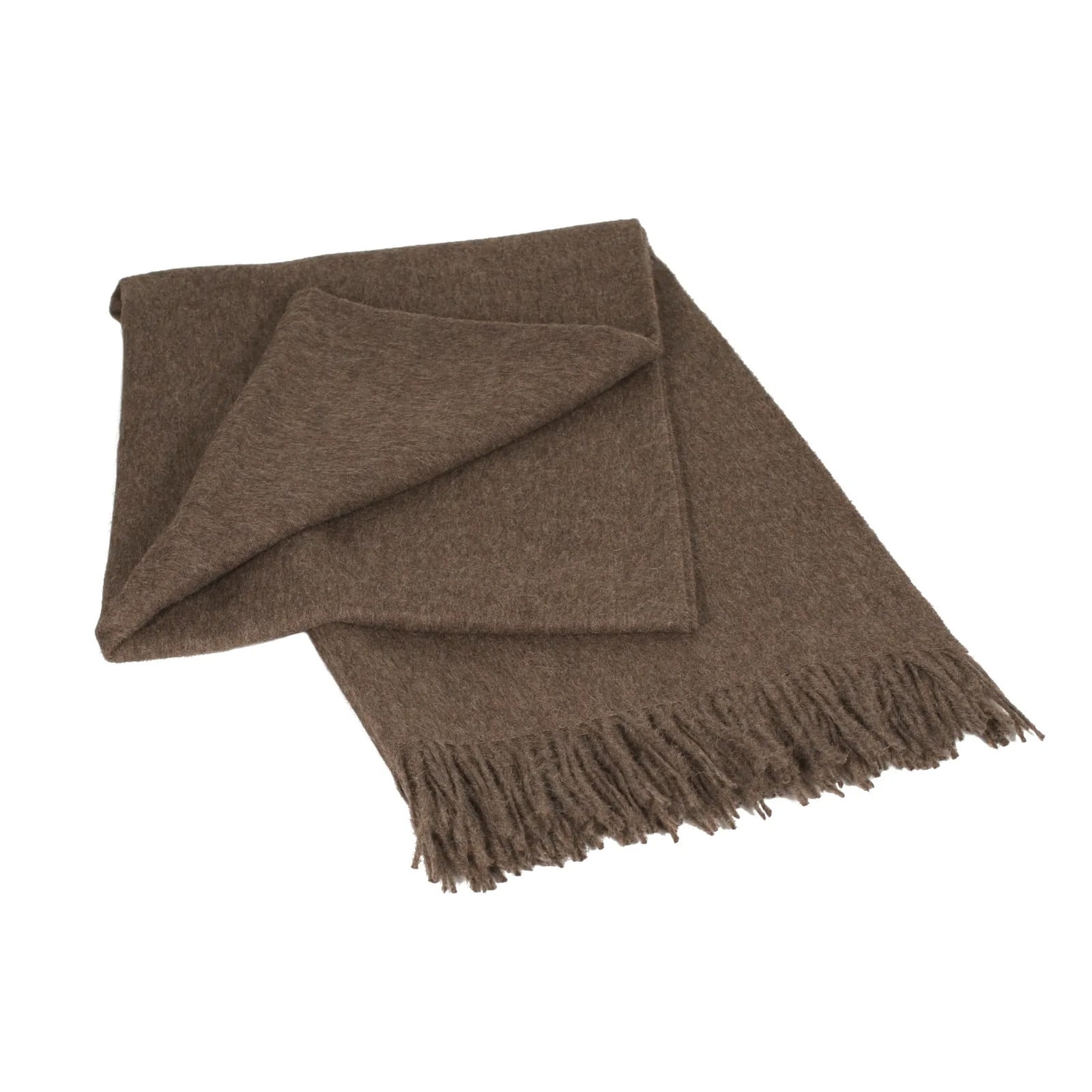 Elvang Denmark Classic plaid mocca bruin voor volwassenen