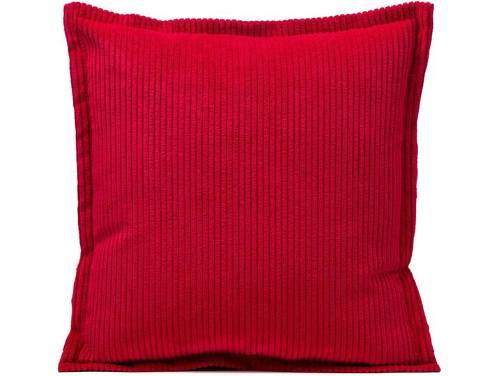 Sitzauflage GÖZZE Capri , rot, B:40cm H:4cm, Polyester, Polsterauflagen, Sitzauflage