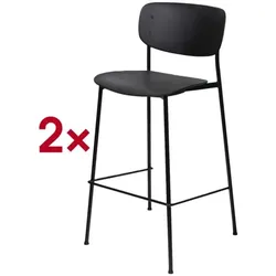 meet 2er-Set Barhocker »meet - Soho« schwarz