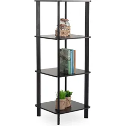Regal RIDLEY (BHT 40x110x40 cm) - schwarz - BHT 40x110x40 cm