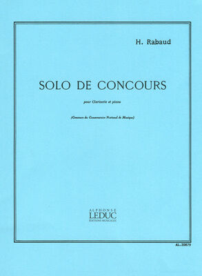Alphonse Leduc Rabaud Solo De Concours