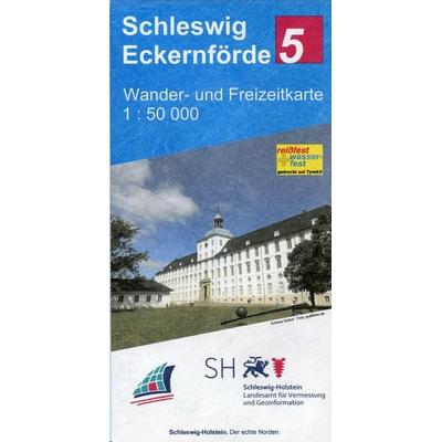 Schleswig - Eckernförde 1 : 50 000, Karte von , Landesamt f.Vermessung, 978-3-89130-725-0