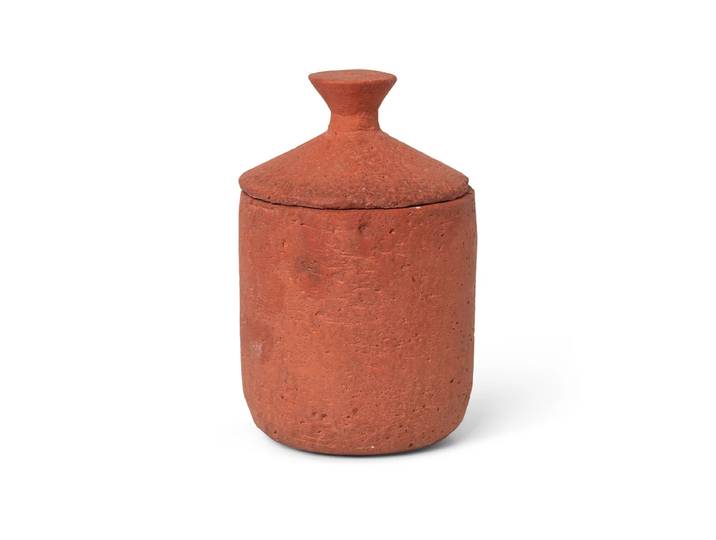 Ferm Living - Ura Duftkerze, Red Sienna, Zitronengrass