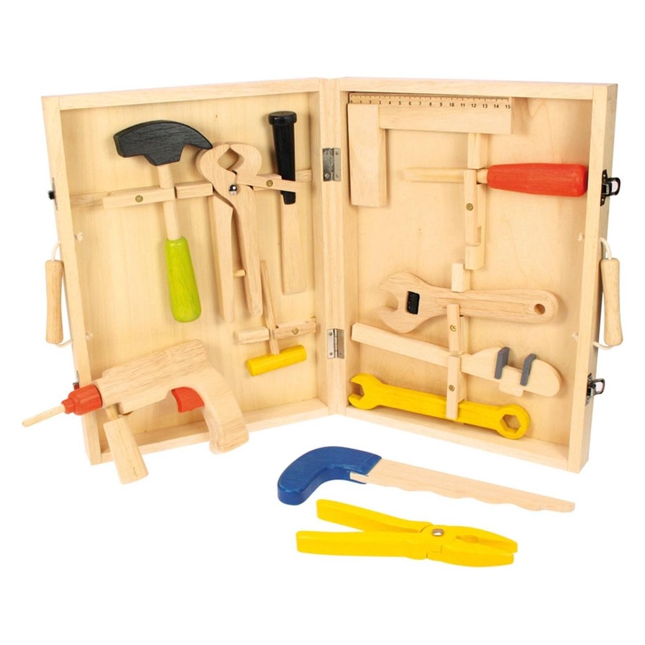 Bigjigs Holz Werkzeugkasten (BJ245)
