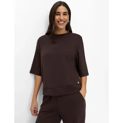 Brax Damen Sweatshirt Style BERTA M brunette, dunkelbraun, Gr. 34