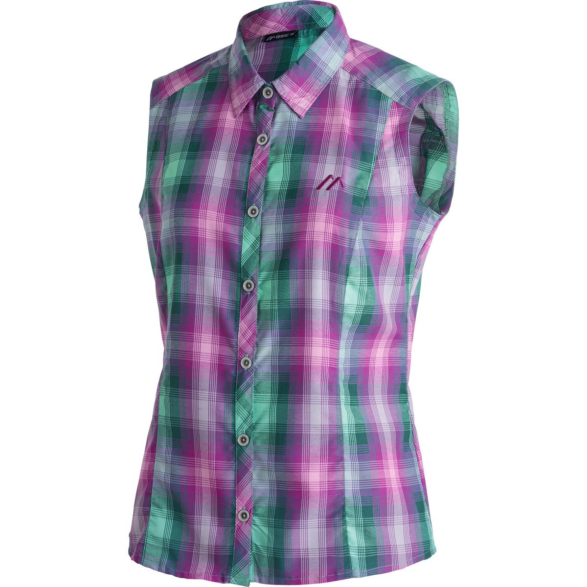 Maier Sports Paloma lilac-berry-green-check (M20929) 48 3000500-M20929-48