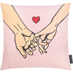 Kissen HOLDING HANDS (BH 40x40 cm) - BH 40x40 cm