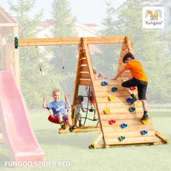 Fungoo Modul "Spider Red",teak,
