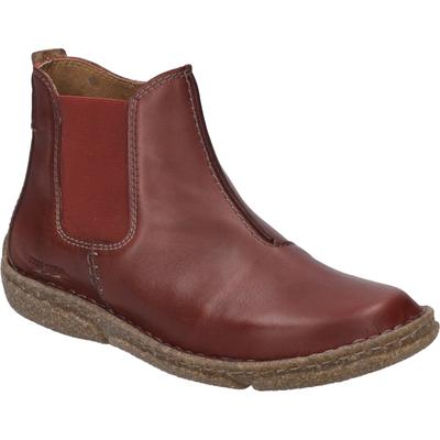 Stiefelette JOSEF SEIBEL "Neele 68, hibiscus", Damen, Gr. 41, braun (hibiscus), Obermaterial: 100% Rindsleder Leather cow., Schuhe Stiefelette