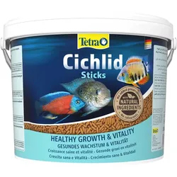 TETRA Cichlid Sticks 10l Fischfutter - Eimer