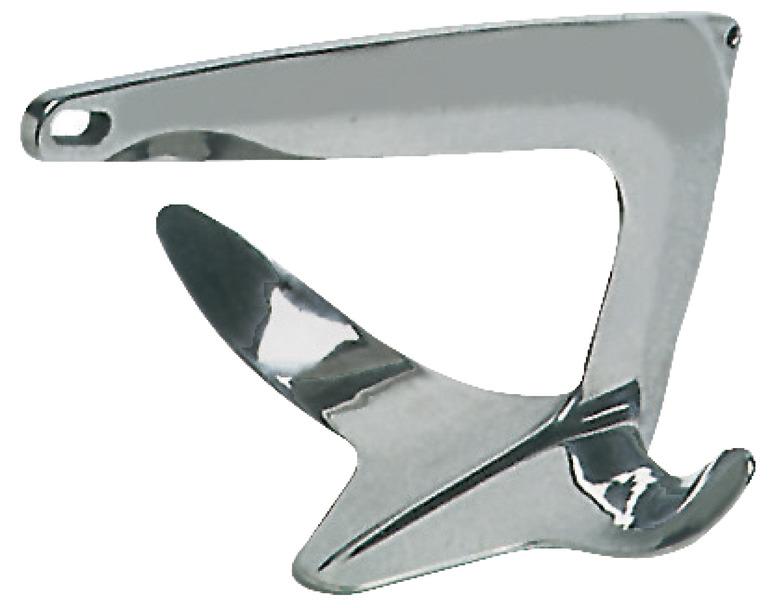 Trefoil Anker AISI 316 15 kg - Osculati 01.109.15