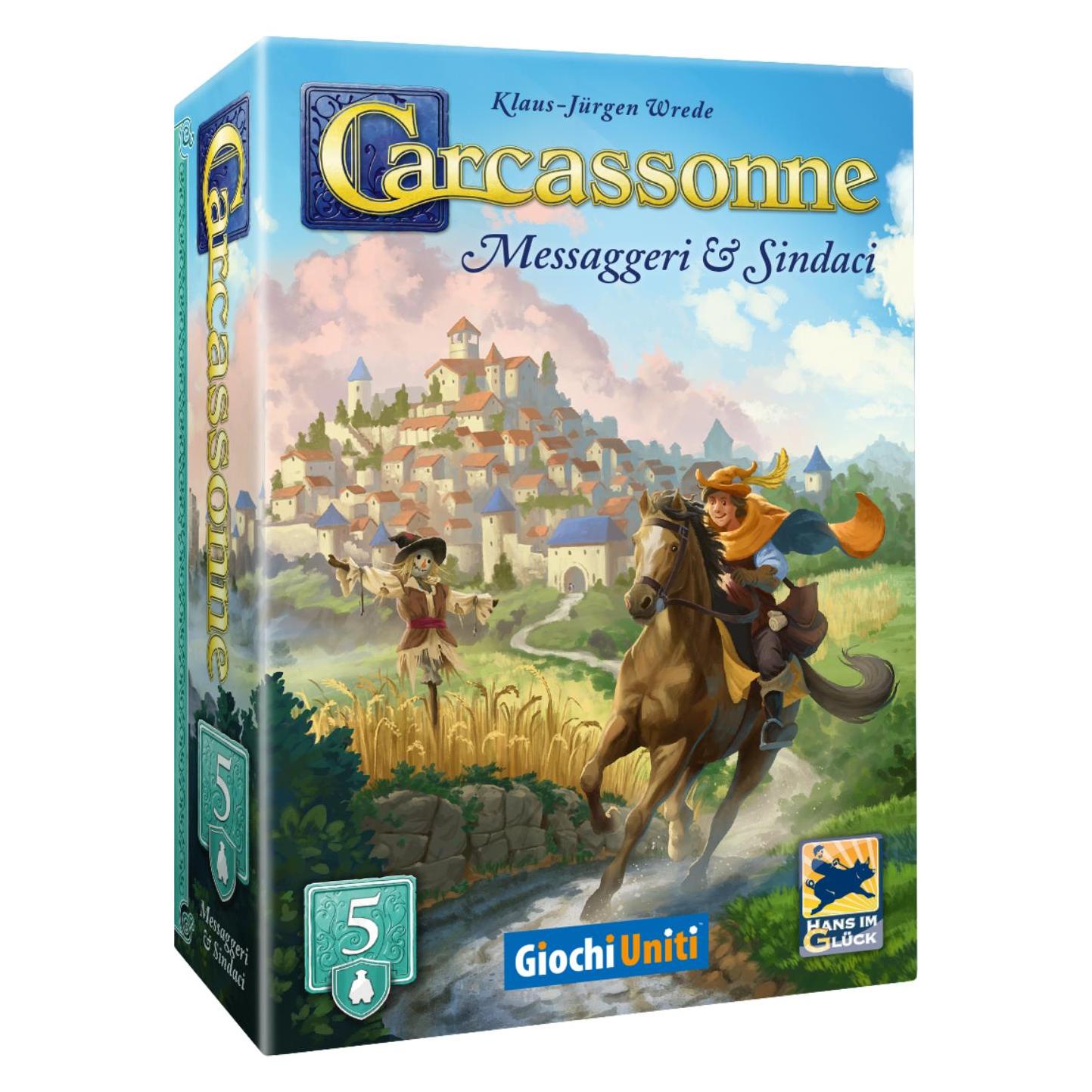 Giochi uniti Carcassonne Revival: Messaggeri E Sindaci 5 (Italienisch) (62906010)
