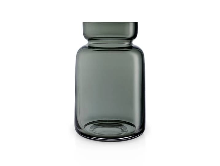 Eva Solo Vase en verre Silhouette smokey grey 18,5 cm