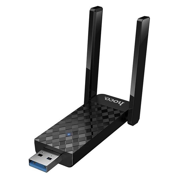 Hoco USB-WLAN-Adapter HI34 Wi-Fi 6, schwarz (USB) (62116005)