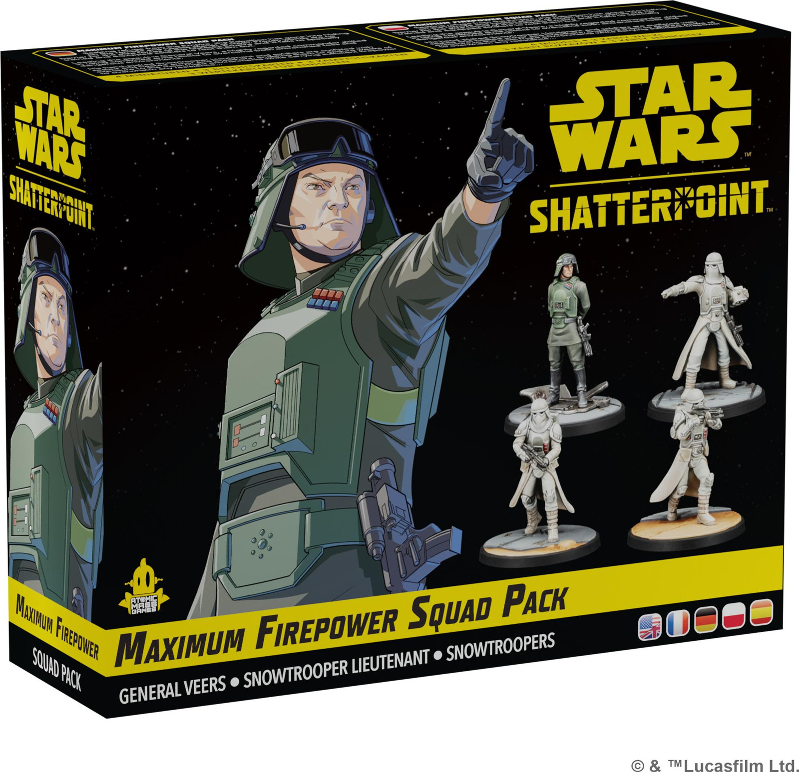 Atomic Mass Games Star Wars Shatterpoint Squad Pack Maximale vuurkracht