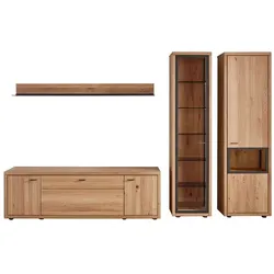 Wöstmann Wohnwand WM 2250 Holz Braun Wildeiche