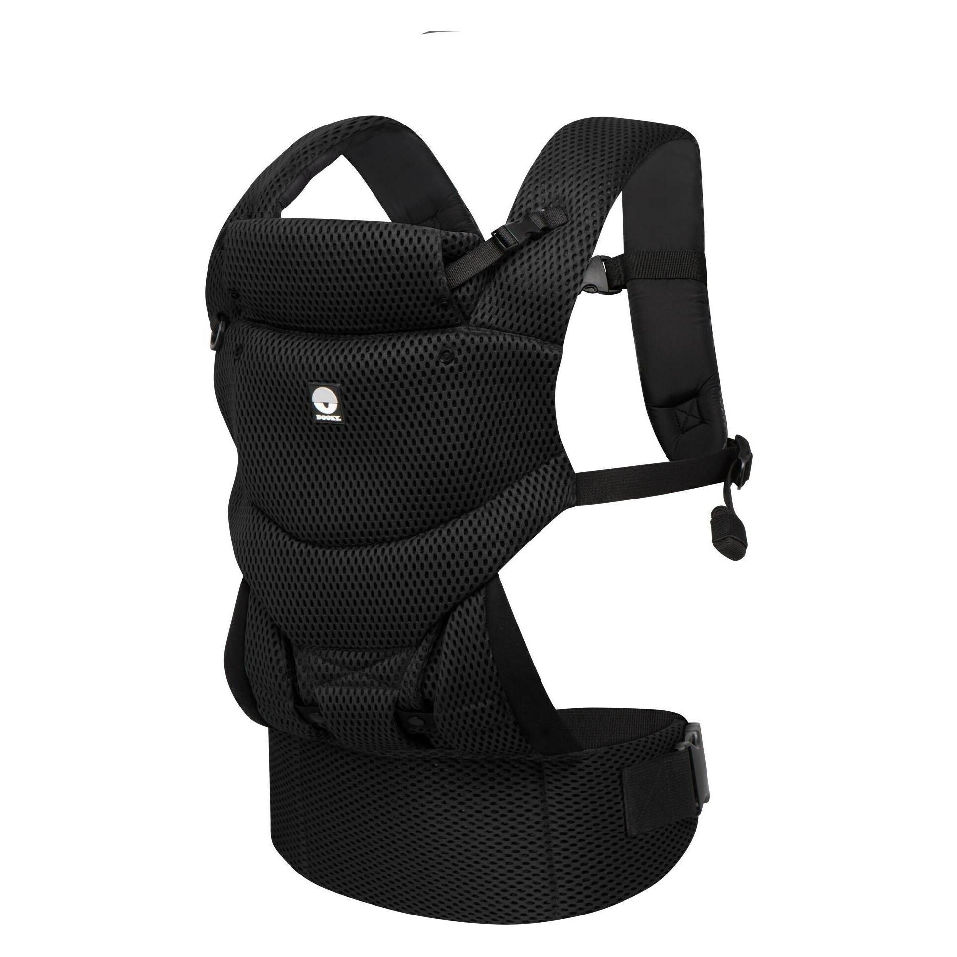 Dooky Atmungsaktive 3D Urban Comfort Babytrage Schwarz (5326303)