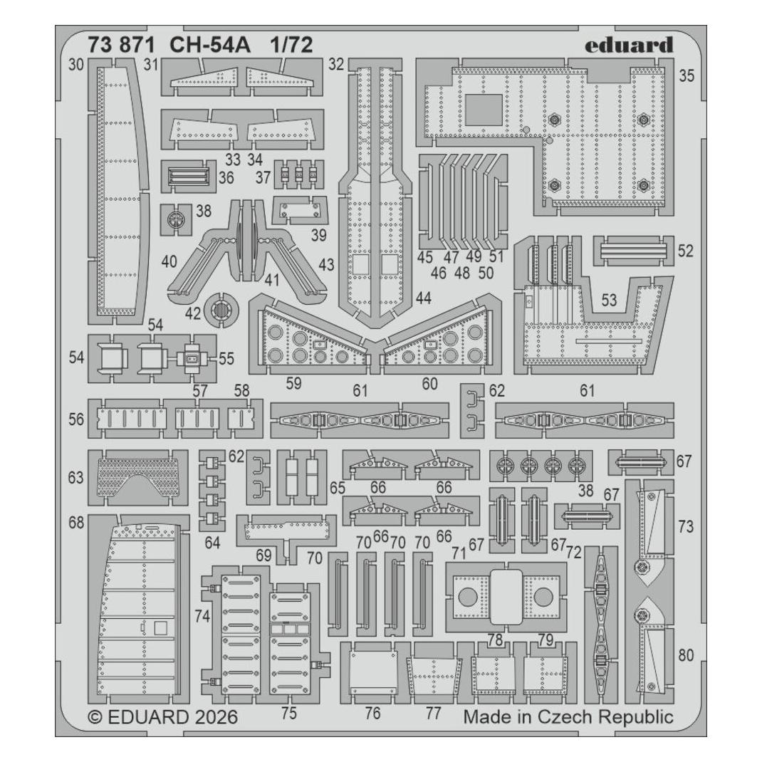 Eduard CH-54A for ICM (73871)