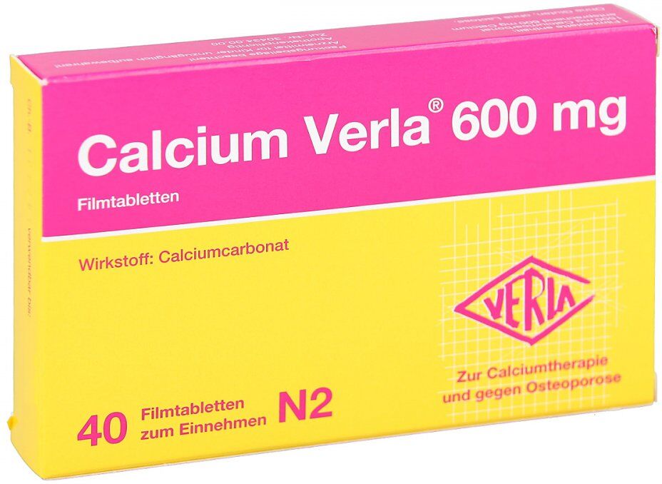 Basenpulver Verla Calcium Verla 600mg