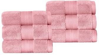Blue Nile Mills Turkish Cotton Heavyweight Hand Towel Set of 6