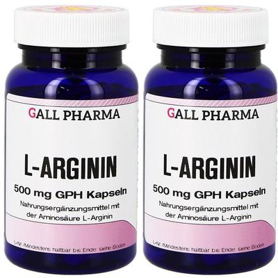 L-Arginin 500 mg GPH Kapseln x2 2x160 St
