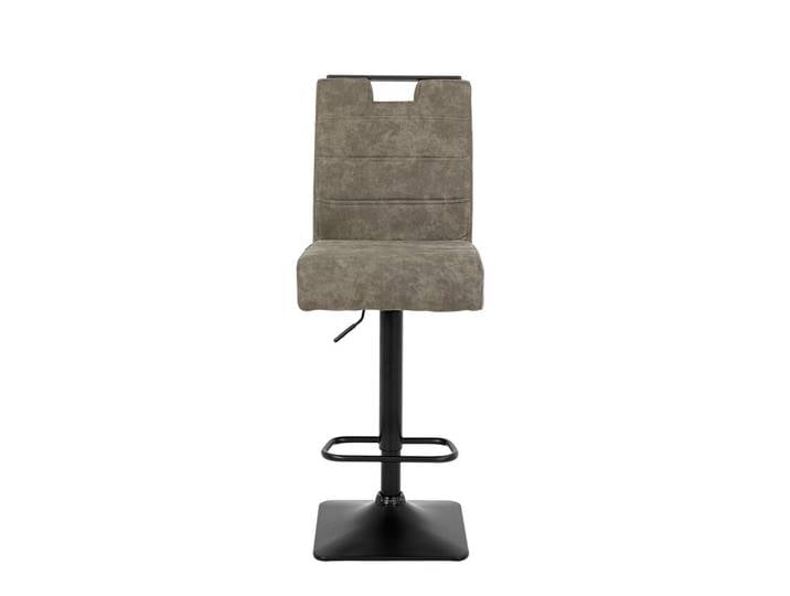 Barhocker Jill Microfaser Vintage Schlamm 43x128x60 cm