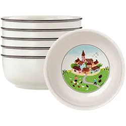 DESSERTSCHALEN Design Naif bunt ø 13 cm 6er Set