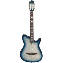 Ibanez FRH20QMN-CTL Cosmic Blue Starburst Low Gloss - Konzertgitarre
