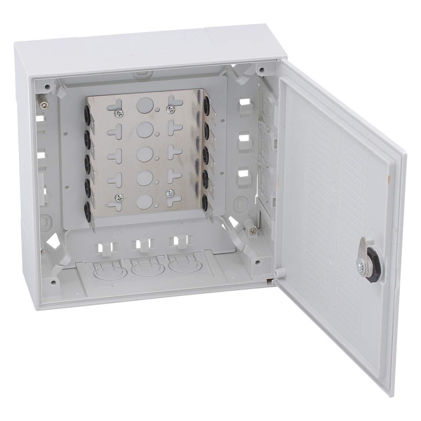 Cobinet COBI 2021 011 Kunststoffverteiler 50DA mit Schloss Masse 215.6x215 (2021011)