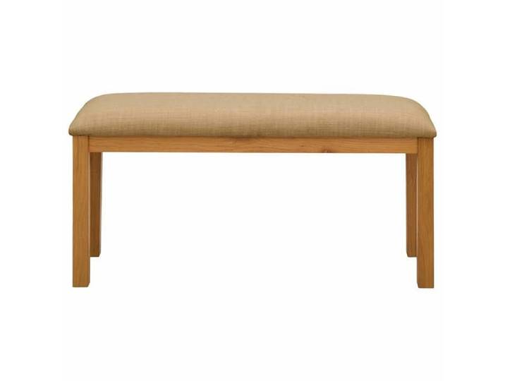 NEW Beige Banquette Large - - Banc de salle à manger 95X32X45 cm Bois de chêne massif - Siège de Salon(1parcel)9708190