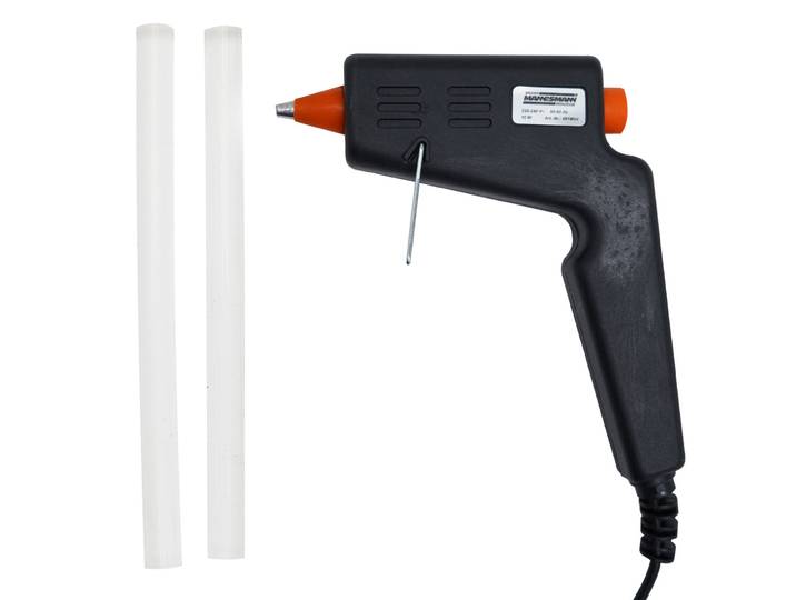 Mini Klebepistole mit 2 Klebesticks, 30 W